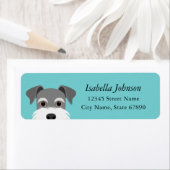 Schnauzer Return Address Labels (Insitu)