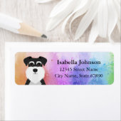 Schnauzer Return Address Labels (Insitu)