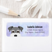 Schnauzer Return Address Labels (Insitu)