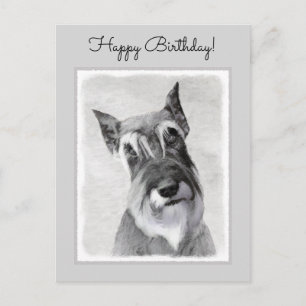 Schnauzer (reuzenschilderkunst) briefkaart