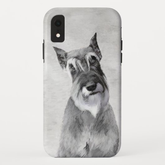 Schnauzer (reuzenschilderkunst) Case-Mate iPhone case (Achterkant)