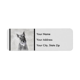 Schnauzer (reuzenschilderkunst) etiket