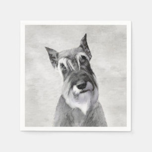 Schnauzer (reuzenschilderkunst) servet