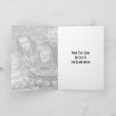 Schnauzer Rose Chien  Carte photo d'art (Intérieur)