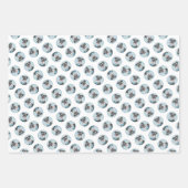 Schnauzer Schilderen Miniatuur Uncropped Pet Dog A Inpakpapier Vel (Voorkant 2)