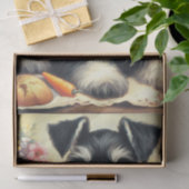 Schnauzer Schilderen Tissuepapier (Geschenk)