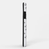 Schnauzer Silhouette Hearts en Paw Prints Case-Mate iPhone Case (Achterkant/rechts)