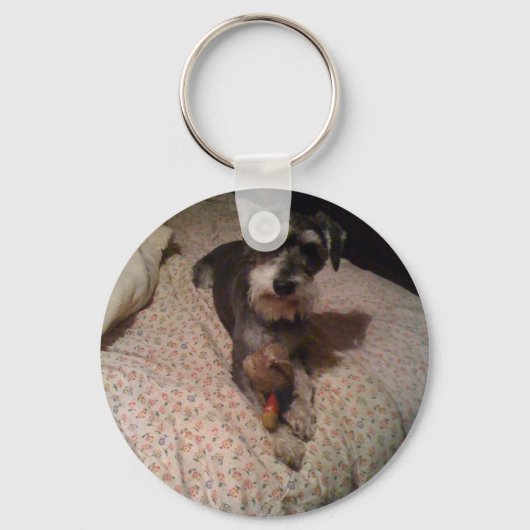 schnauzer sleutelhanger (Voorkant)