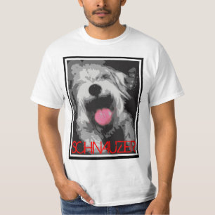 Schnauzer. T-shirt