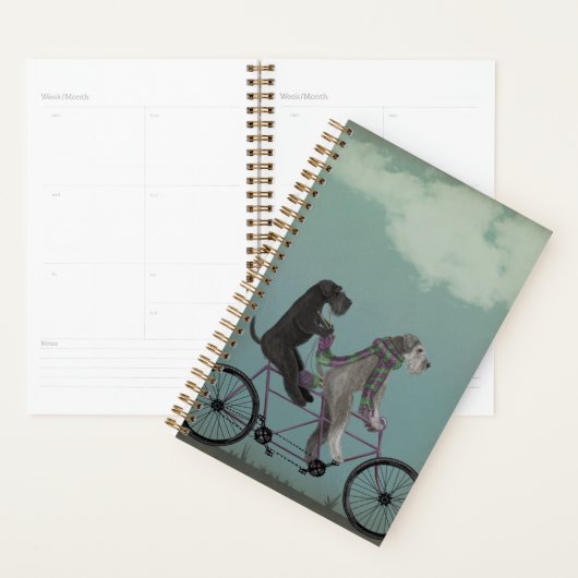 Schnauzer Tandem (Devant avec enveloppe)