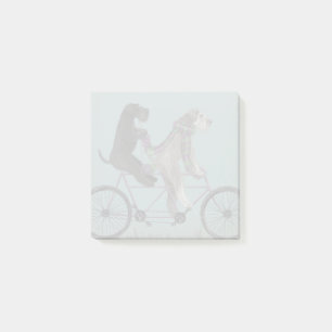 Schnauzer Tandem Post-it® Notes