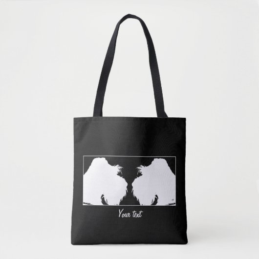 Schnauzer Tote Bag (Voorkant)