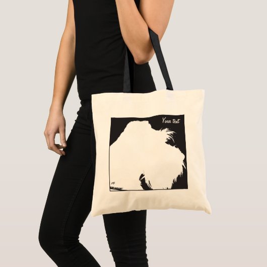 Schnauzer Tote Bag (Voorkant (product))