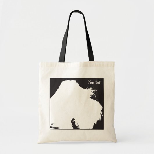 Schnauzer Tote Bag (Voorkant)