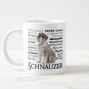 Schnauzer Traits Jumbo Mug