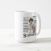 Schnauzer Traits Mok (Voorkant rechts)