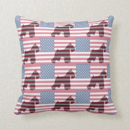 Schnauzer USA Pillow Kussen