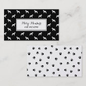 Schnauzer visitekaartje (Voorkant / Achterkant)