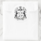 Schnauzer Wapenschild Sticker (Tas)