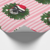 Schnauzer Wrapping Paper Cadeaupapier (Hoek)