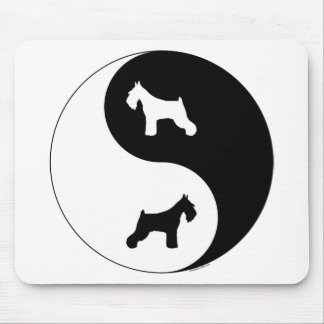 Schnauzer Yin Yang Muismat