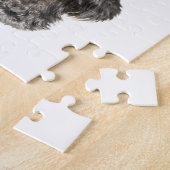 Schnauzer (zwart) legpuzzel (Zijkant)