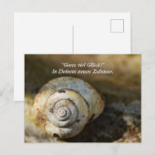 Schneckenhaus Briefkaart (Voorkant / Achterkant)