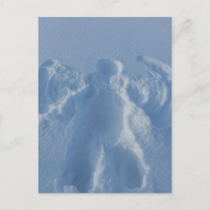 Schnee-Engel Briefkaart