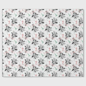 Schneebeeren Cadeaupapier (Vlak)