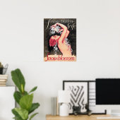 Schneebluten Seife Snow Blossom Bath Poster (Thuiskantoor)