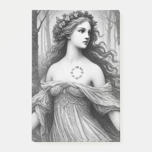 Schneewittchen Europa – Snowhite Europe Post-it® Notes (Voorkant)