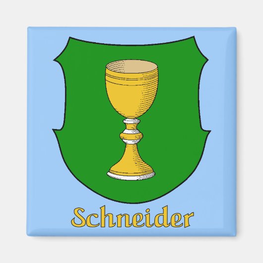 Schneider Family Shield Magnet (Devant)