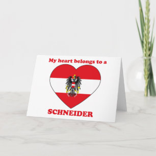 Schneider Feestdagen Kaart