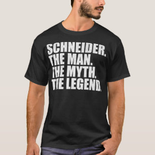 SchneiderSchneider Achternaam Schneider T-shirt