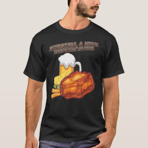 Schnitzel Beer Daarom ben ik hier Humor Quotes T-shirt