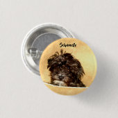 Schnole Dog Button (Voorkant /achterkant)