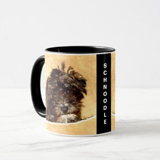 Schnole Dog Personalized Combo Mok (Voorkant links)