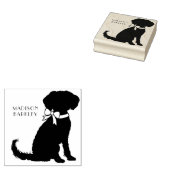 Schnole Dog Puppy Rubberstempel (Gestempeld)