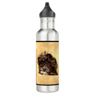 Schnoodle Chien Bouteille d'eau en acier inoxydabl