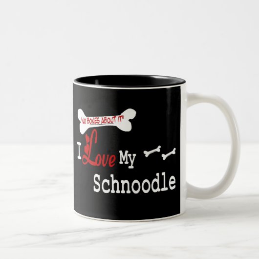 Schnoodle (ik hou van) Mok (Rechts)