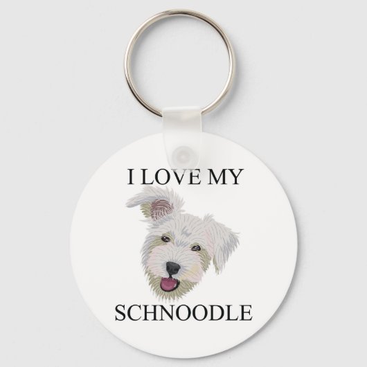 SCHNOODLE liefde! Sleutelhanger (Voorkant)