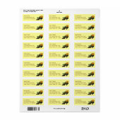 schoen etiket (Full Sheet)