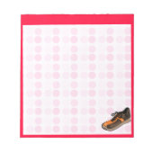 Schoen in werking notitieblok (Voorkant)