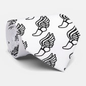 Schoen met vleugels stropdas (Opgerold)