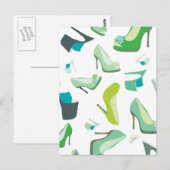 Schoen monster voor het leven briefkaart (Voorkant / Achterkant)