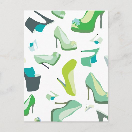 Schoen monster voor het leven briefkaart (Voorkant)