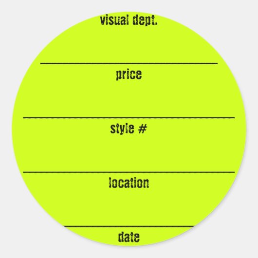 schoen sticker (Voorkant)