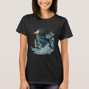 Schoenbekooievaar Afrikaanse Vogel Dier Ooievaar L T-shirt