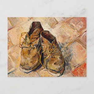 Schoenen, beroemd Van Gogh schilderij Briefkaart