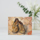Schoenen, beroemd Van Gogh schilderij Briefkaart (Staand voorkant)